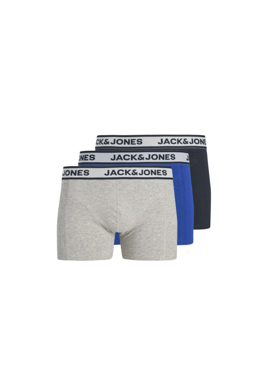 Steven Solid Trunks 3 Pack – Grey