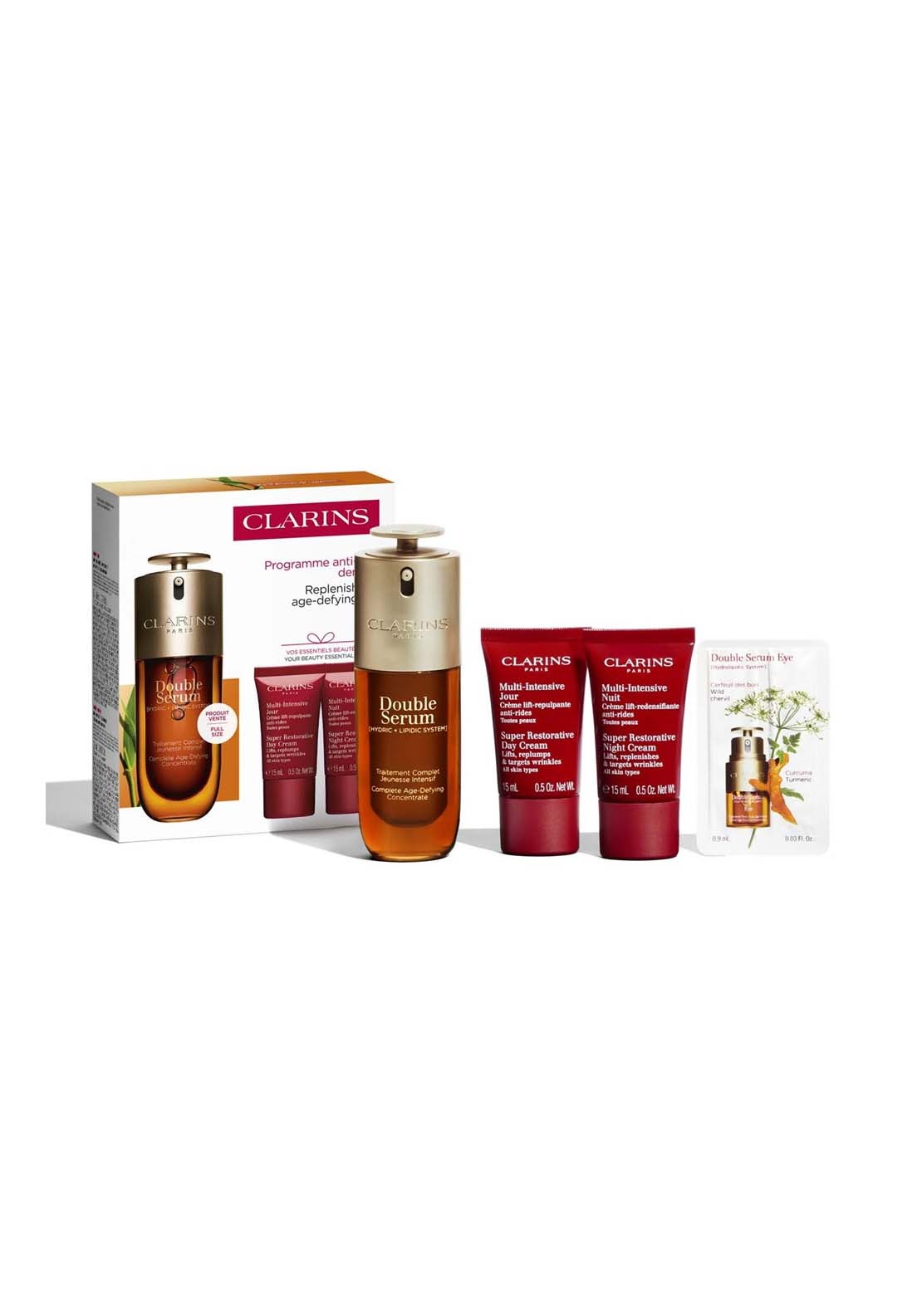 Clarins Double Serum & Super Restorative Value Pack