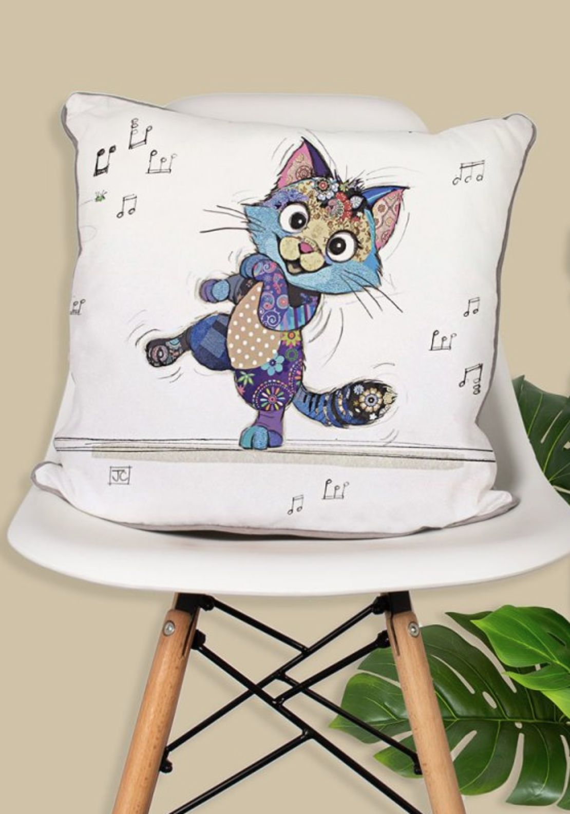 Keira Kitten Cushion