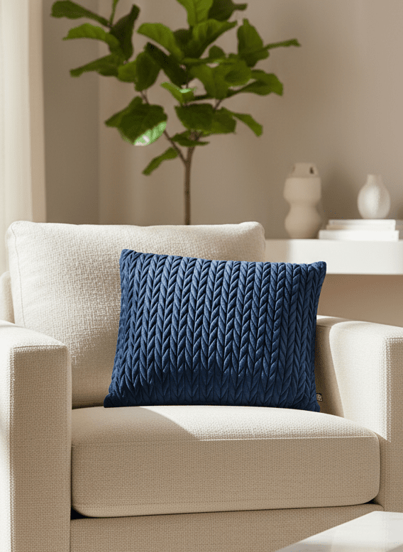 Amour Cushion – Blue