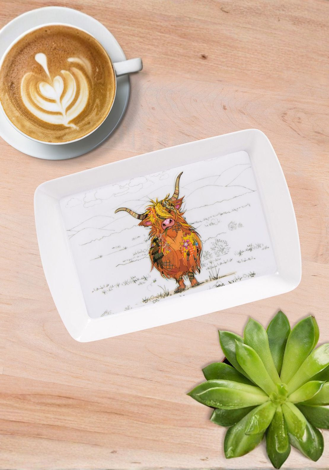 Hamish Highland Cow Tray