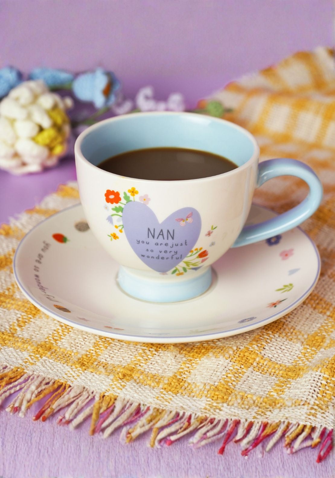 Cup & Saucer ‘Nan’ – Multi