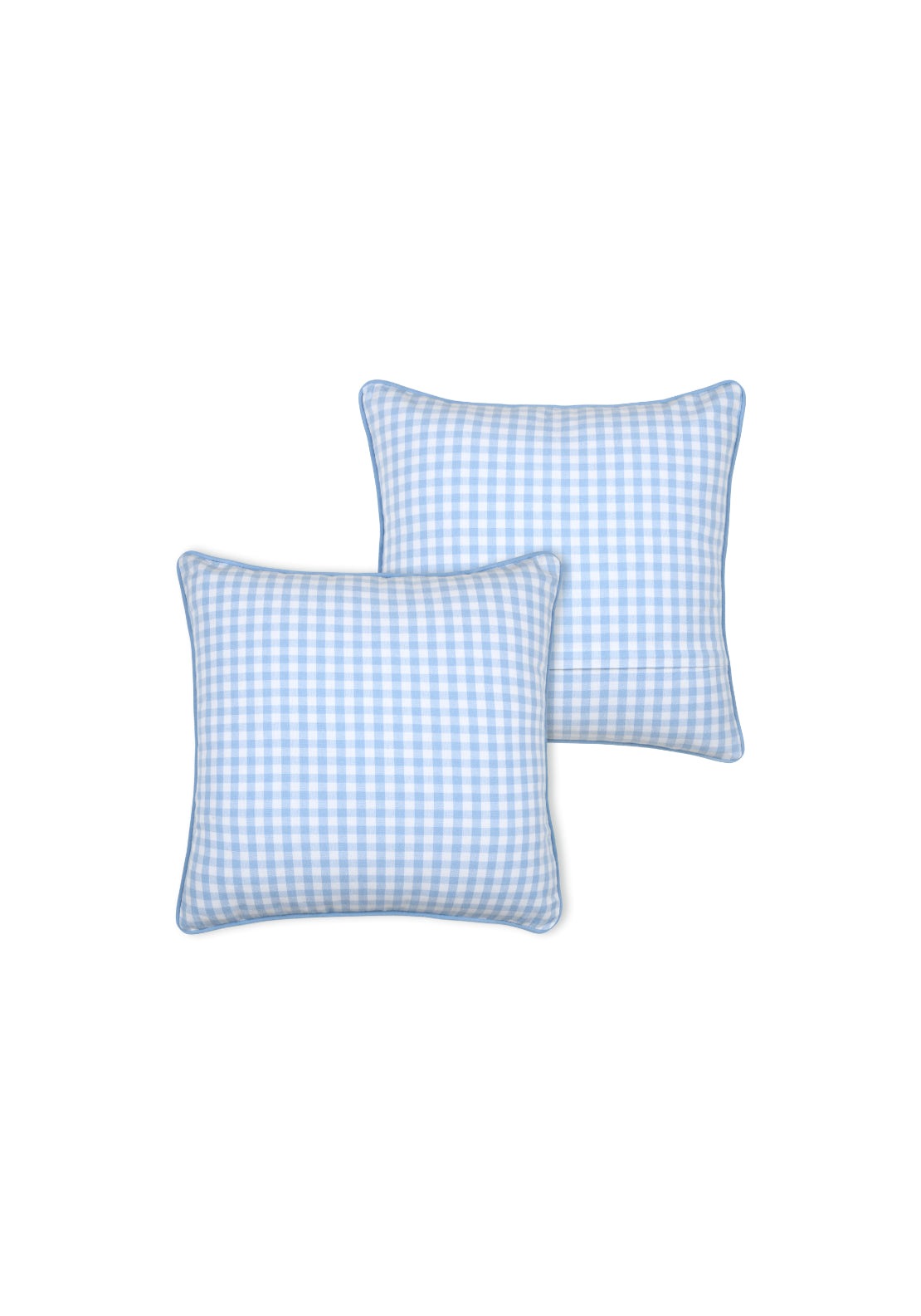 Bardot Cushion – Blue / White