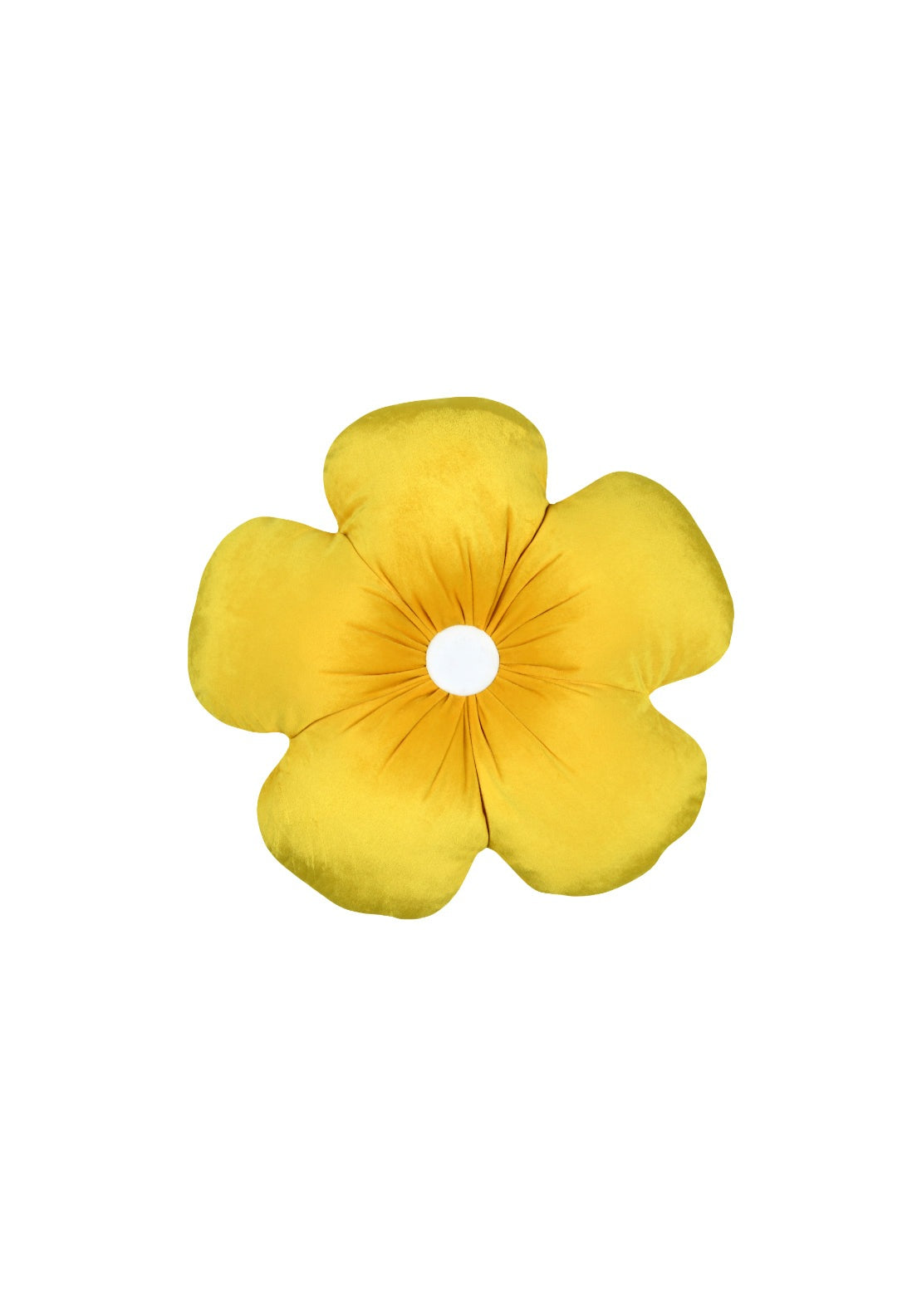 Flower Cushion – Yellow
