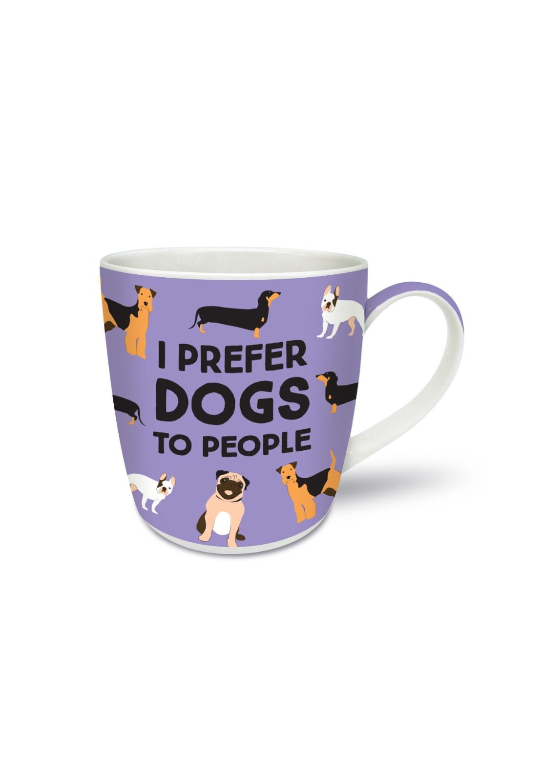 I Prefer Dogs Mug – Multi