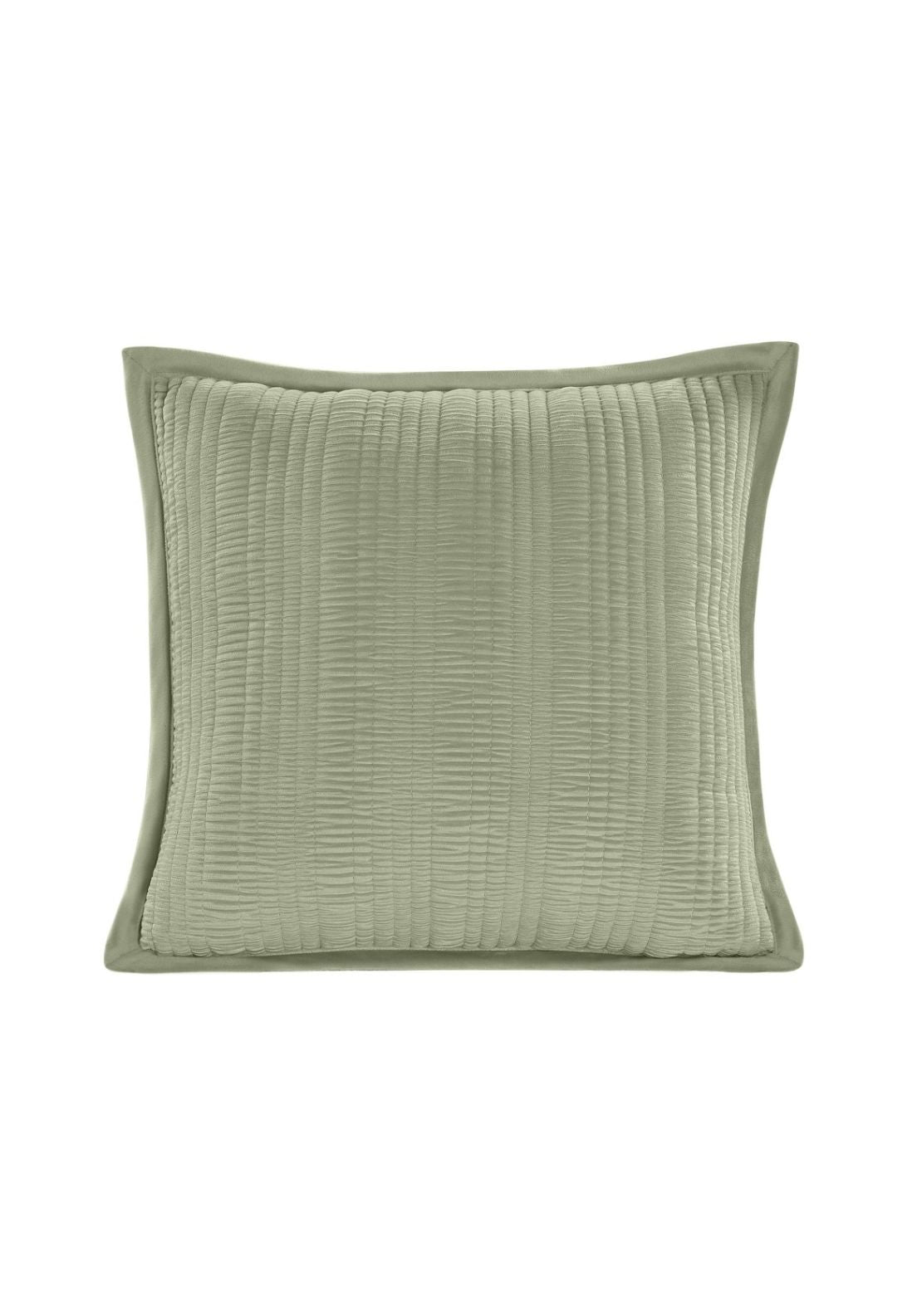 100% Cotton Ashbury Cushion – Green
