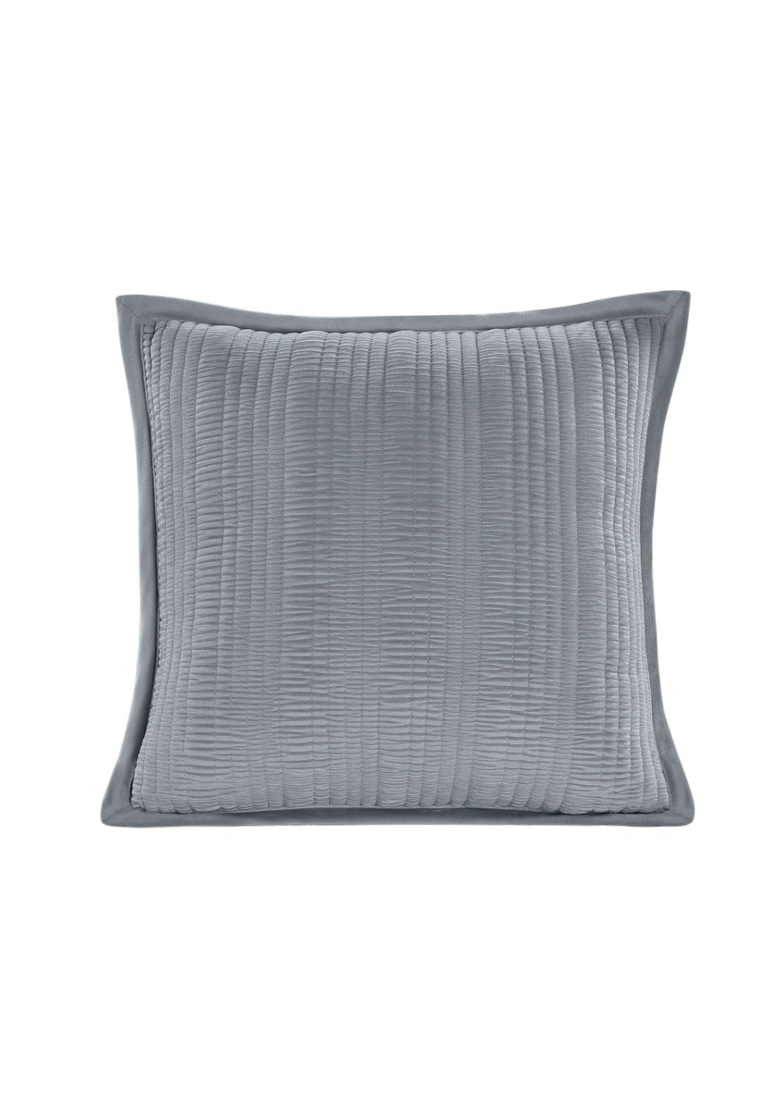 100% Cotton Ashbury Cushion – Grey