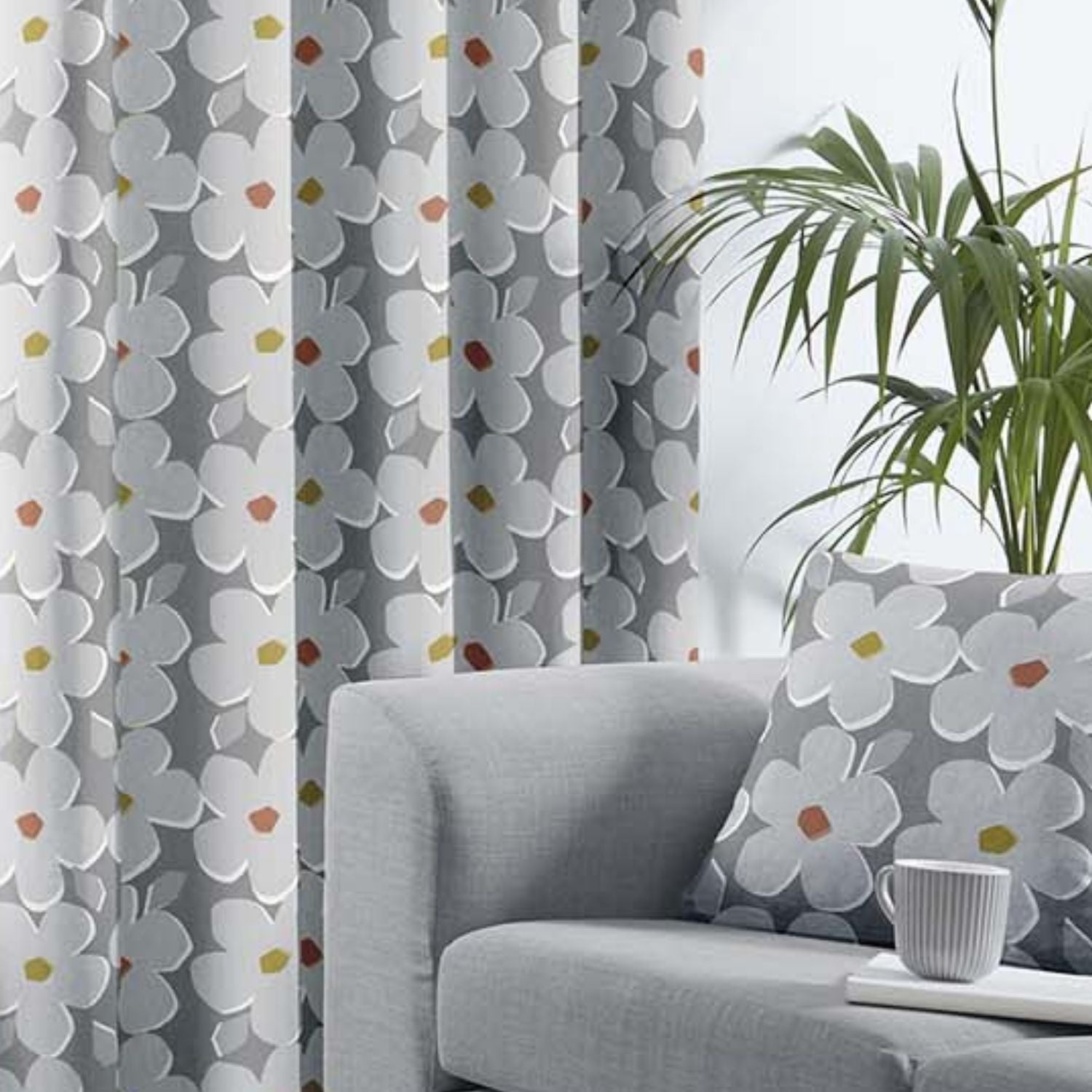 Aura 18″ Cushion – Grey