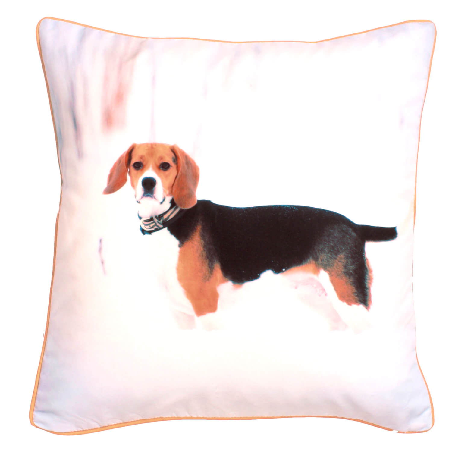 Printed Dog Cushion 43cm x 43cm