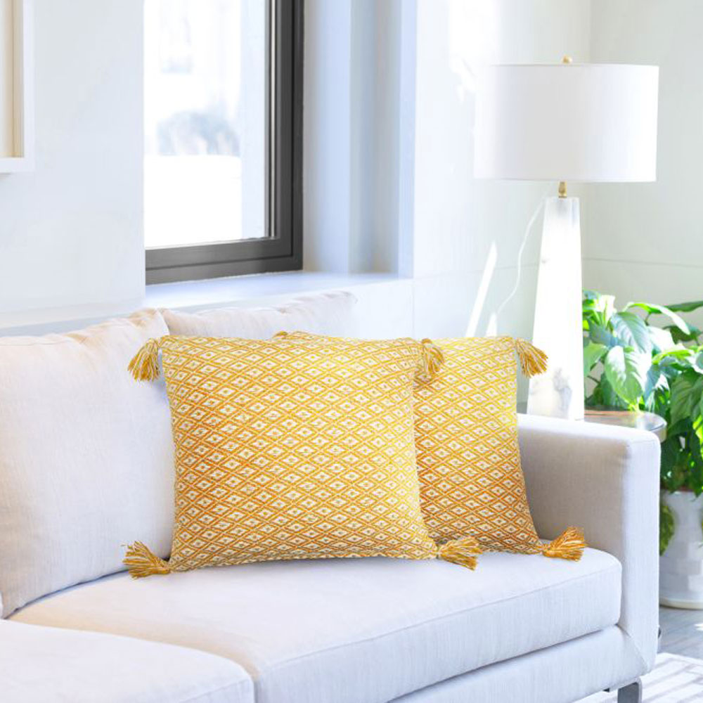 Casablanca Cushion Cover – Ochre
