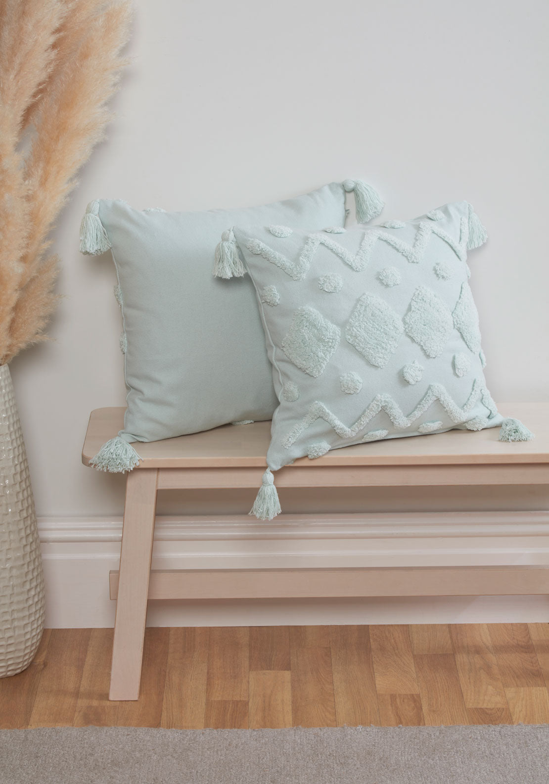 Juniper Cushion Cover 45×45 – Aqua