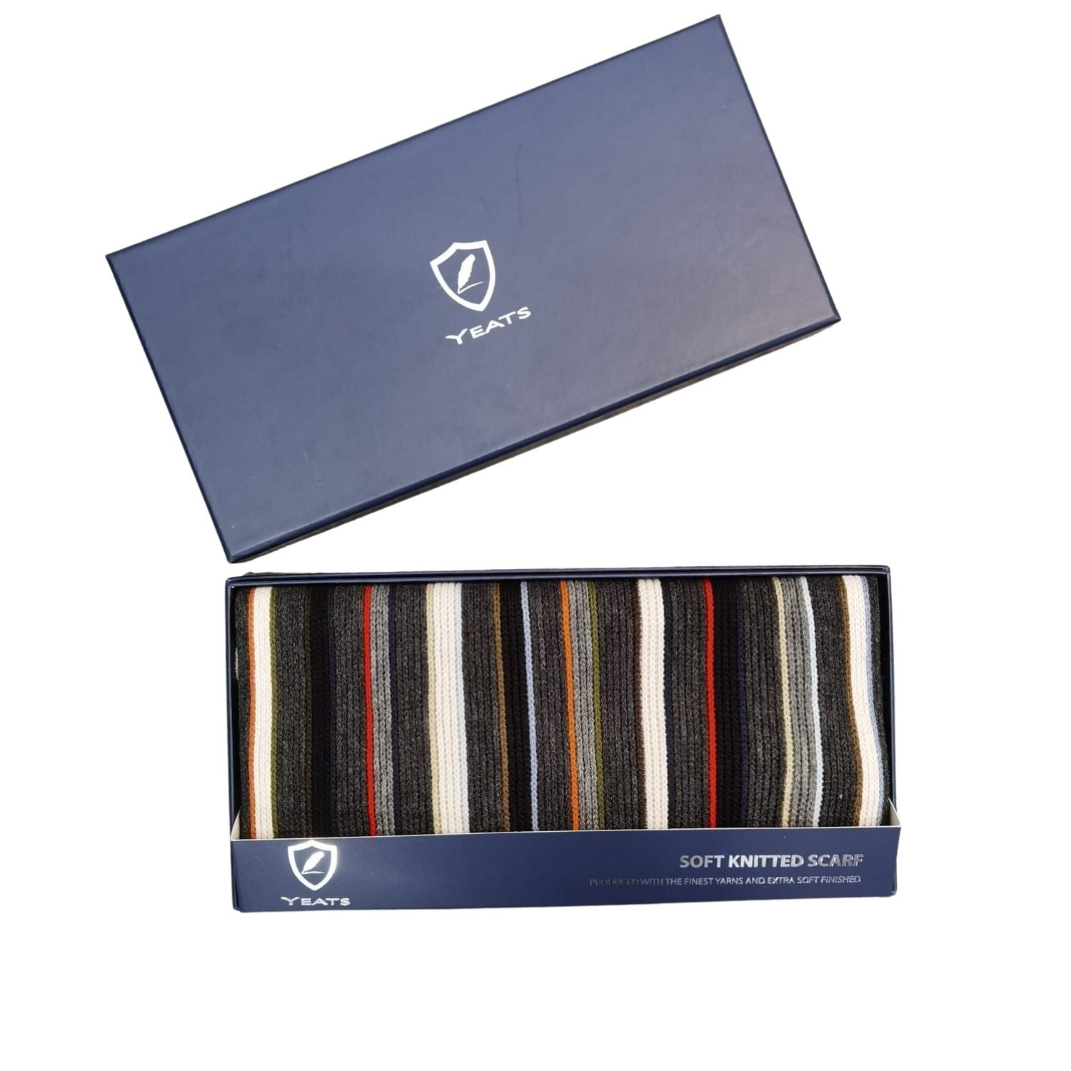 Knitted Scarf – Raschel Stripe