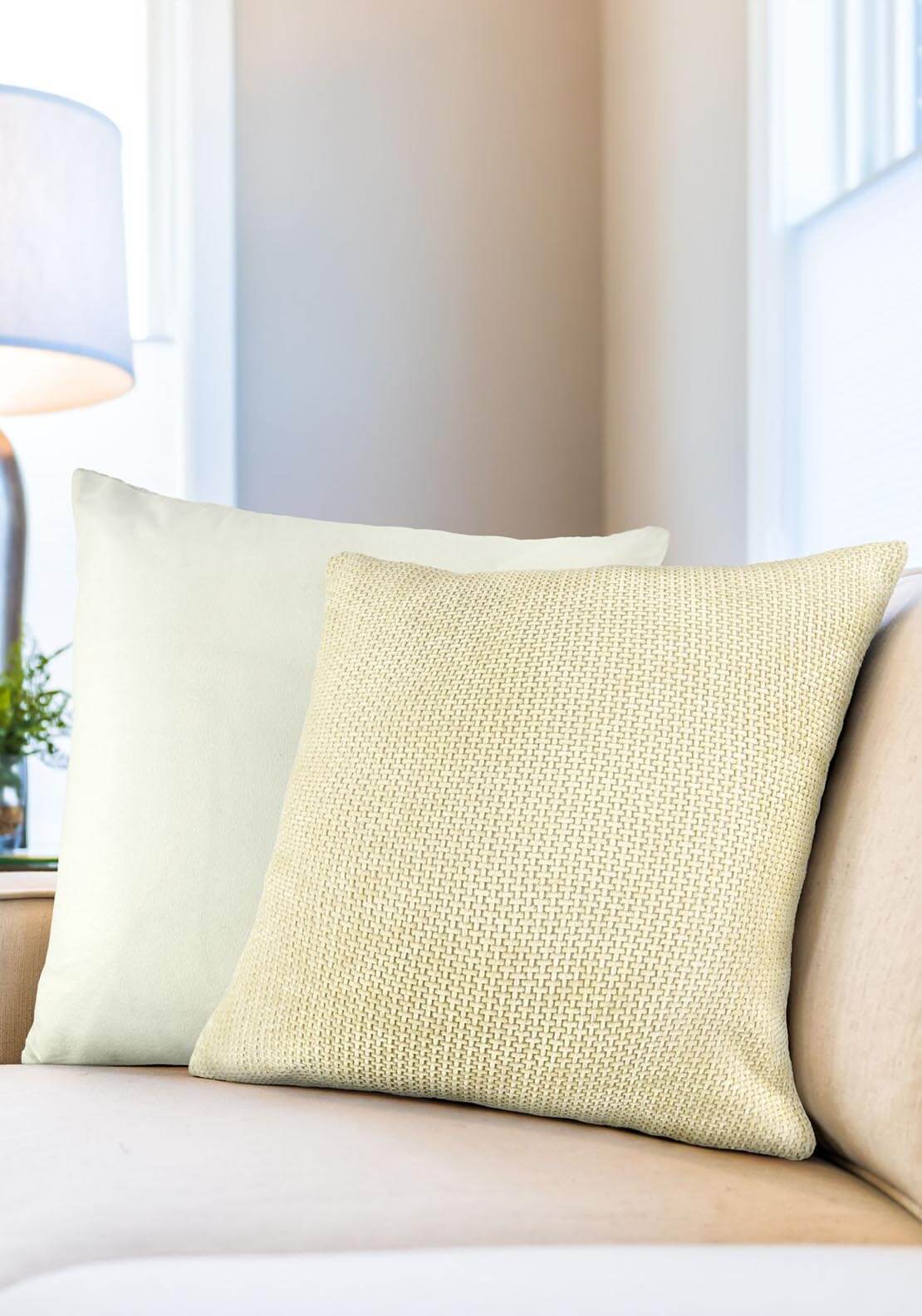 Portland Cushion 17″ x 17″ – Cream