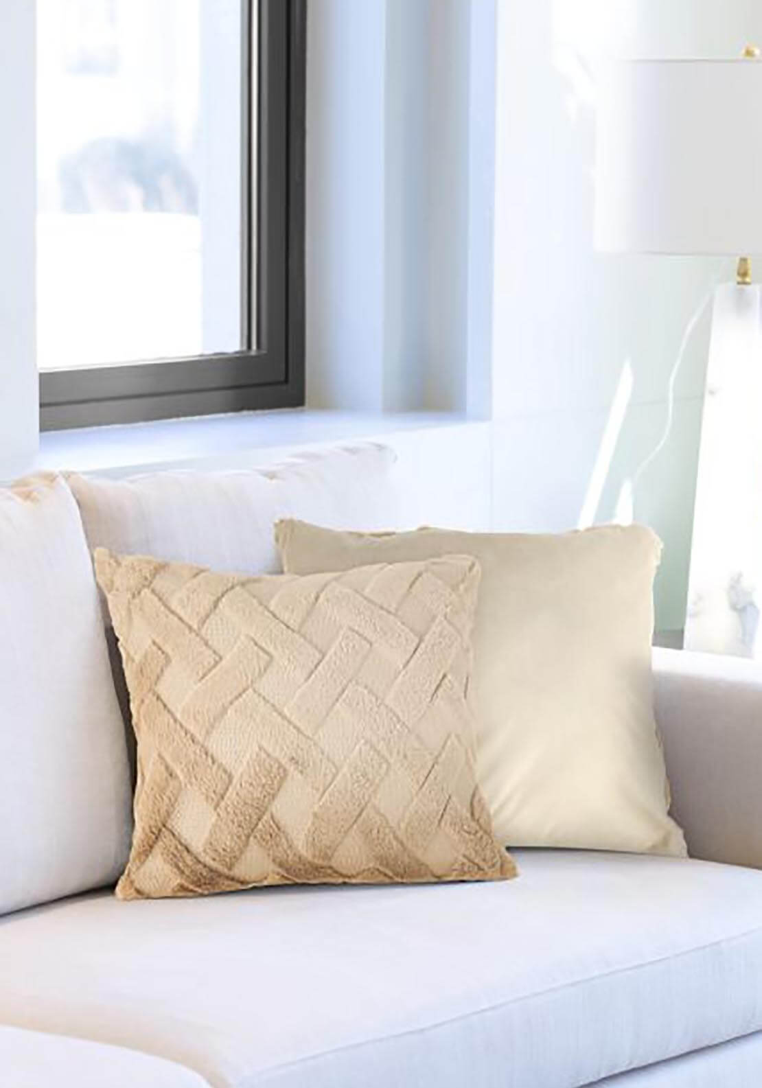 Nyla Cushion – Taupe