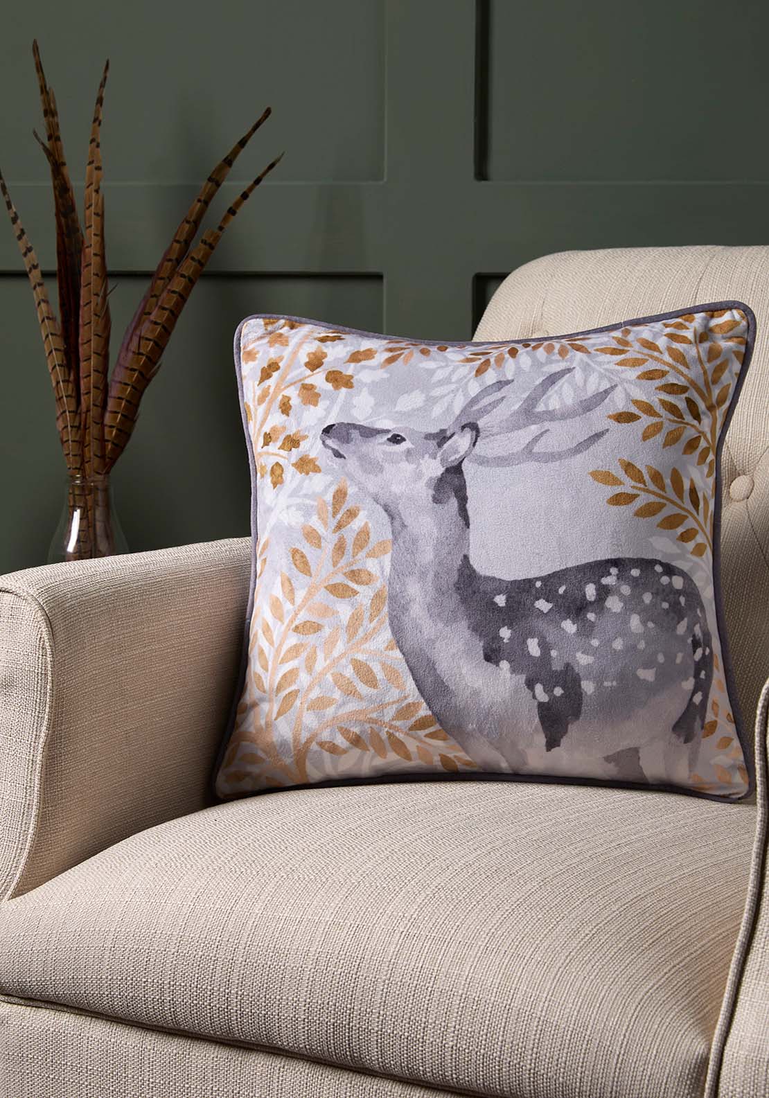 Woodland Friends Cushion